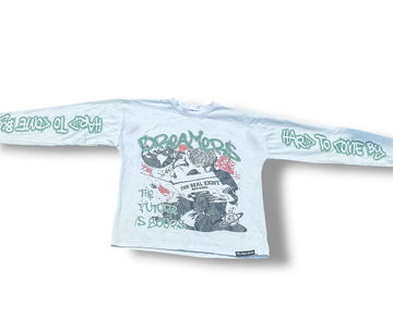 "DREAMERS" WHITE SHIRT