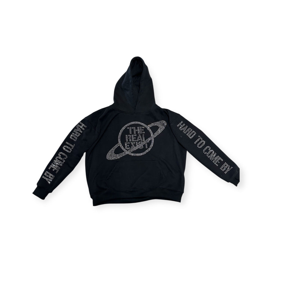 "Rhinestone" Logo Hoodie