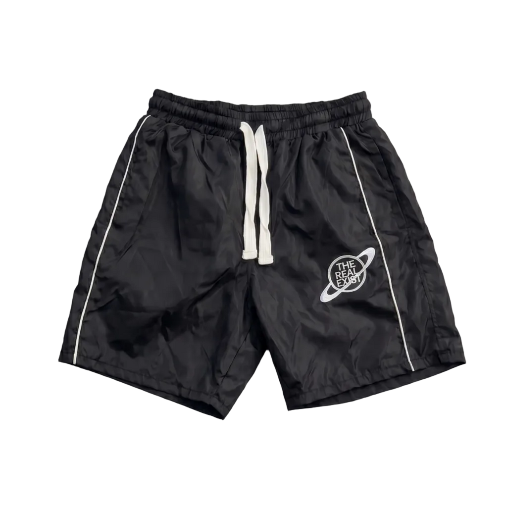 'STAMP' SHORTS (BLACK)