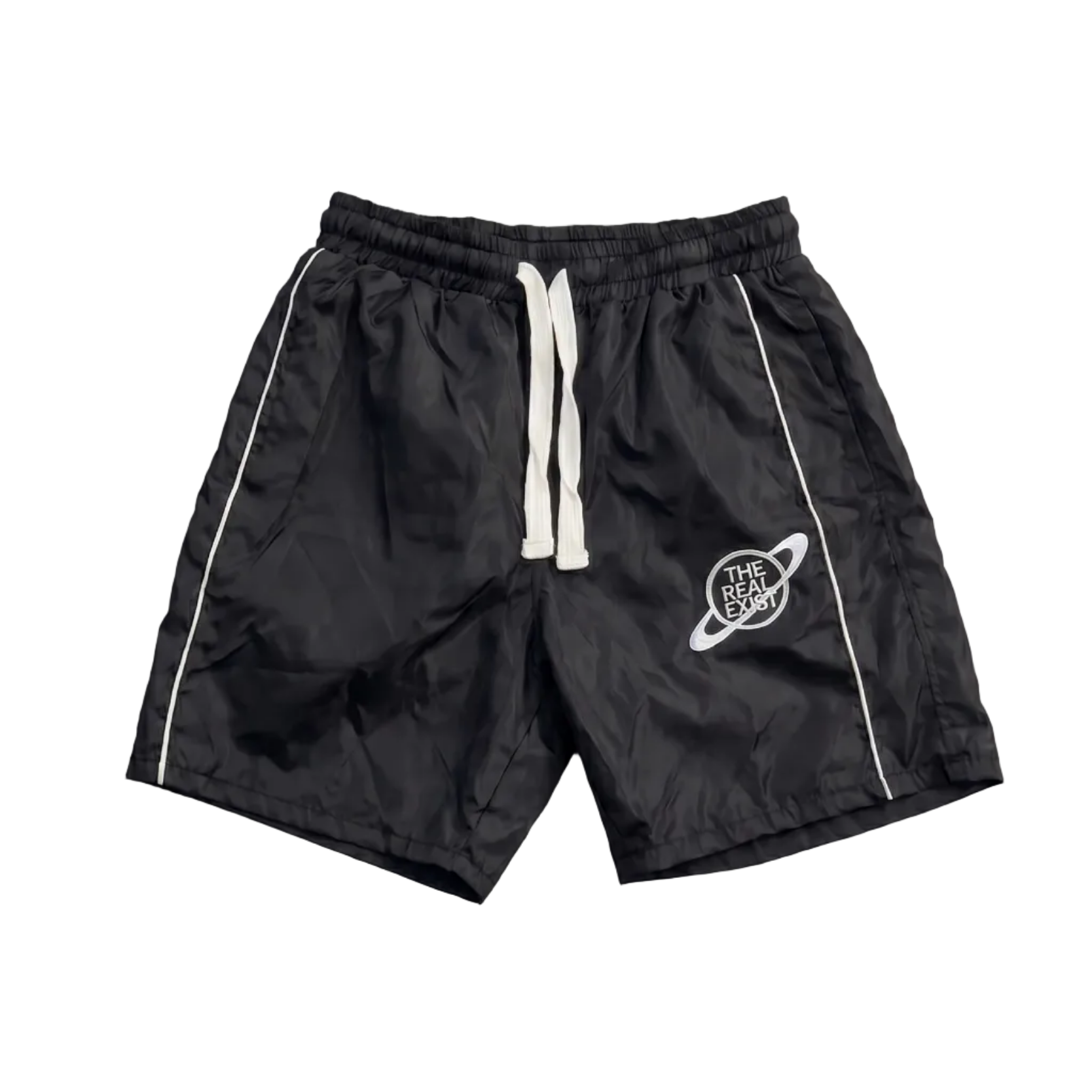 'STAMP' SHORTS (BLACK)